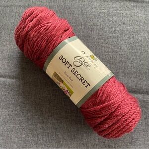 Yarn Bee Soft Secret Yarn in Rose Bud